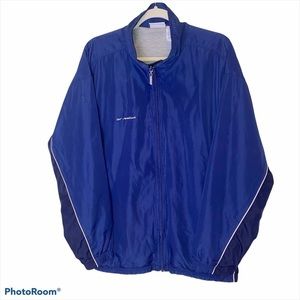 Vintage Reebok Track Jacket Windbreaker Size Large